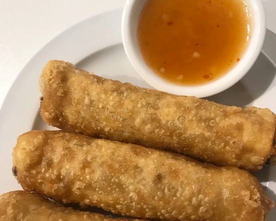 120- vegetarian egg rolls (3) 斋西春